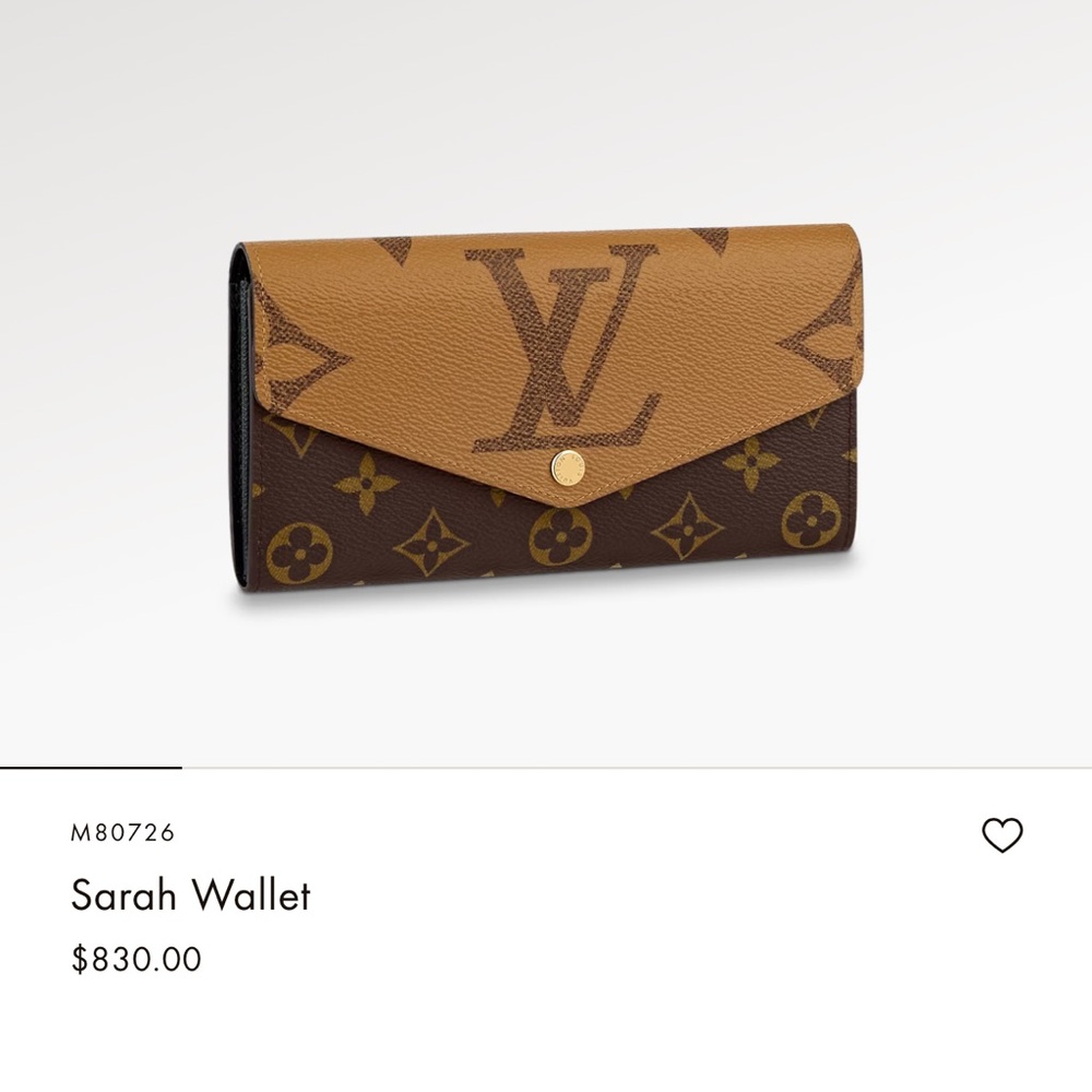 LV Sarah wallet